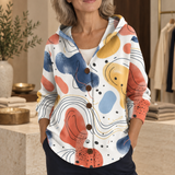Helene | Bequemer Strickcardigan mit Kapuze