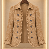 Charlotte | Rüschenjacke mit Westernmuster