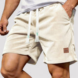 Nils™ | Drawstring Ribbed Shorts