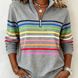 Marianne™ | Bequemer und farbenfroher Casual-Pullover für den Alltag
