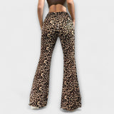 Francisca - Pantalones de Corte Leopardo