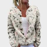 Margarida - Herbstlicher Blumensweater