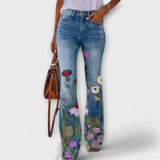 Alexandra - Floral Print Trousers