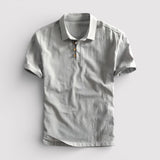 Raphael™ | Elegantes Poloshirt mit Dreiknopfleiste