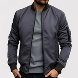 Hannes™ | Edle Bomberjacke mit Ärmeltasche