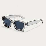 Vincent™ | Eckige Sonnenbrille Transparent Grau