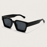 Kasimir™ | Schwarze Eckige Sonnenbrille