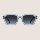 Anton™ | Sonnenbrille Transparent Blau