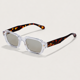 Theodor™ | Sonnenbrille Transparent Leopard