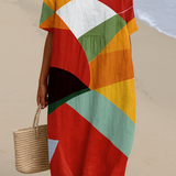Daniela - Vestido Patchwork Colorido