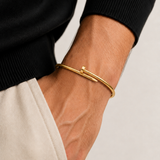 Alexander™ | Schmales Armband Gold