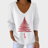 Nancy - Eleganter Weihnachtspullover