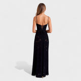 Verona - Maxi Vestido de Encaje Floral