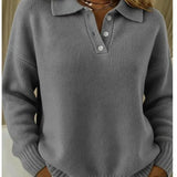 Amalia™ | Lässiger Polo-Pullover für den Alltag
