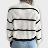 Chavala - Strickpullover mit Streifen