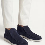 Ettore™ | High-Top-Loafer Marineblau
