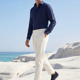 Ettore™ | High-Top-Loafer Marineblau