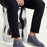 Reinhold™ | Hoher Loafer Blau