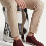Leopold™ | Hoher Loafer Bordeaux