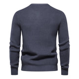 João - Suéter de Tricô em Estilo Patchwork