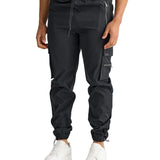 Guillaume - Pantalones Cargo en Color Negro