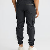 Guillaume - Pantalones Cargo en Color Negro