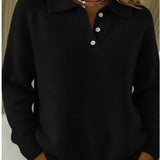 Amalia™ | Lässiger Polo-Pullover für den Alltag