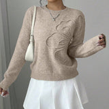 Floraine™ | Weicher Blumenpullover