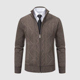 Selim™ | Strickjacke mit geometrischem Muster
