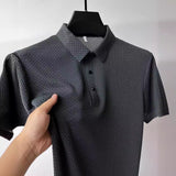 Eberhard™ | Strukturiertes Poloshirt mit klarem Kragen
