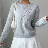 Floraine™ | Weicher Blumenpullover
