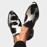 Becca - Schuhe mit Kuhmuster
