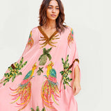 Alessandra - Larga Vestido con Estampado