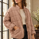 Ida | Elegante gefütterte Oversize-Jacke