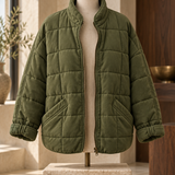 Ida | Elegante gefütterte Oversize-Jacke