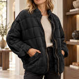 Ida | Elegante gefütterte Oversize-Jacke
