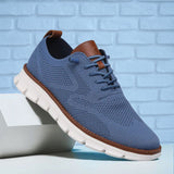 Florian™ | Leichter Sneaker Blau/Weiß