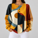 Amelia – Oberteil mit geometrischem Muster