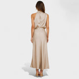 Alba - Vestido Satinado Elegante