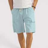 Hauke™ | Drawstring Fine Ribbed Shorts