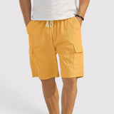 Hauke™ | Drawstring Fine Ribbed Shorts