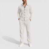 Knut™ | Hemd-Hosen-Set mit Rippenstruktur