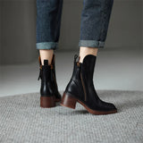 Gloria Leder Stiefeletten