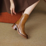 Gloria Leder Stiefeletten