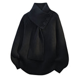 ELZA™|SCHAL-PULLOVER