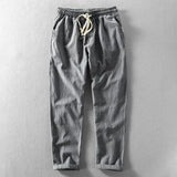 Bernardo - Pantalones de verano con cinturón ajustable