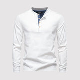Volker™ | Langarmshirt mit Henley-Kragen