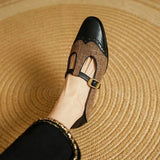 Vera – Vintage-Schuhe mit Schnalle