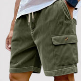 Hauke™ | Drawstring Fine Ribbed Shorts
