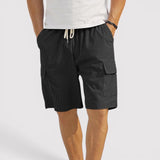 Hauke™ | Drawstring Fine Ribbed Shorts